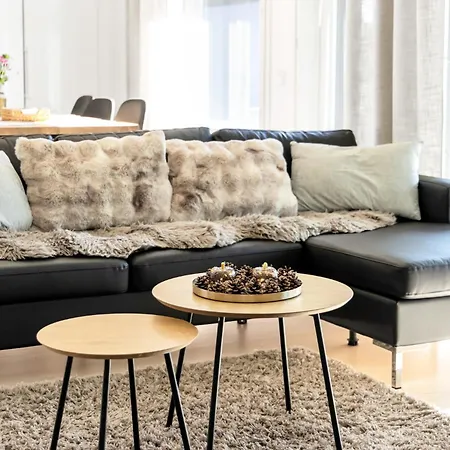 Villa Nordic Style - 100m2 Quality Near Santa Claus Village, 3bdr, Wi-fi, Parking, Sauna *