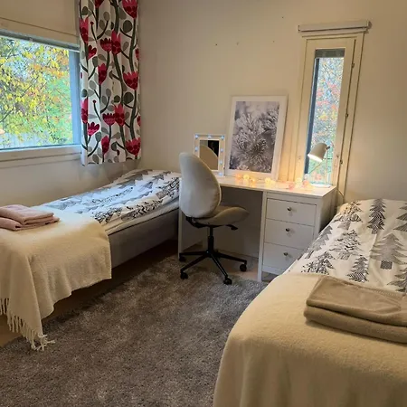 Nordic Style - 100m2 Quality Near Santa Claus Village, 3bdr, Wi-fi, Parking, Sauna * Rovaniemi